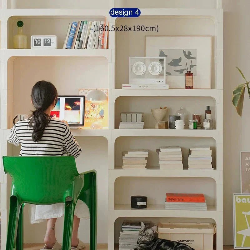 Étagère Modulable - ShelfCraft™ - Blanc - Rangement signature